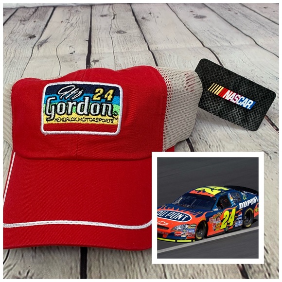 Nascar Other - NWT NASCAR 🏎 Authentic Jeff Gordon Cap 🧢